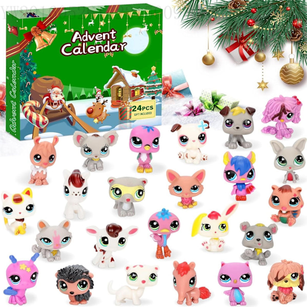 Littlest Pet Shop Advent Calendar 2024, For Girls or Boys, From 4 Years