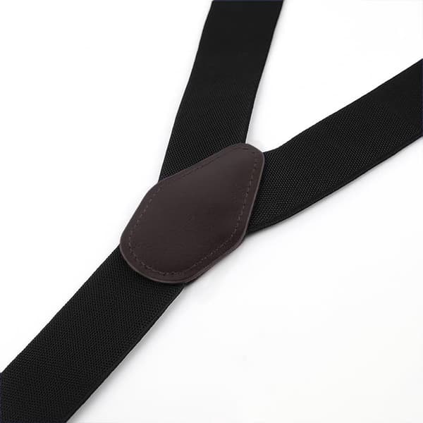 Y-formede trimknapper for menn med spenne og belte, 3,5 cm bred