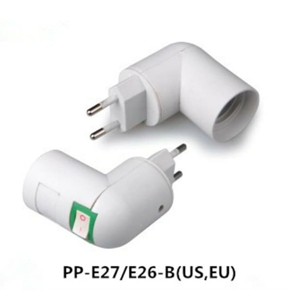 E27-kanta, langaton kytkin, LED-lampunpidike, AC 230V, E27-sovitin keittiövalaisimelle, Mini-seinävalaisin, E27-spotit