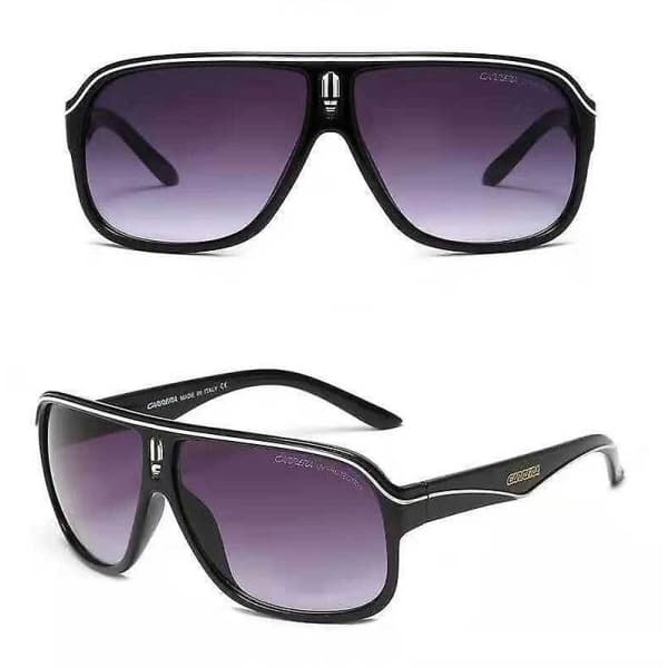 Carrera Ruthenium Pilot Gradient Solbriller til Mænd + Æske [LGL] Hvid Sort