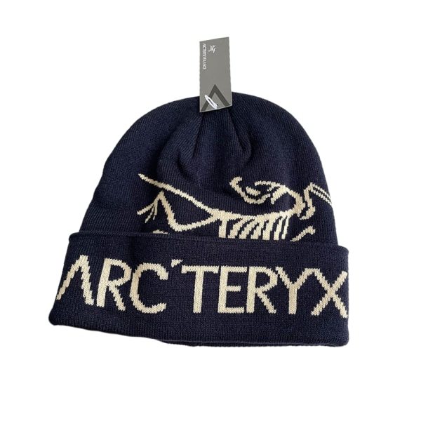 Arcteryx Bird Head Sort Toque Beanie Hat Cap Navy