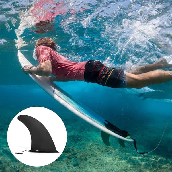 Dailygoods - Surfebrettfinne 20cm - Forsterkede erstatningsfinner - Sup