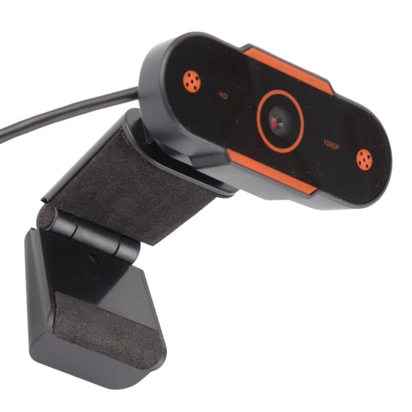 Webkamera Full HD 1080P för Dator, PC USB Webcam för Streaming, Videoredigering och Konferenser