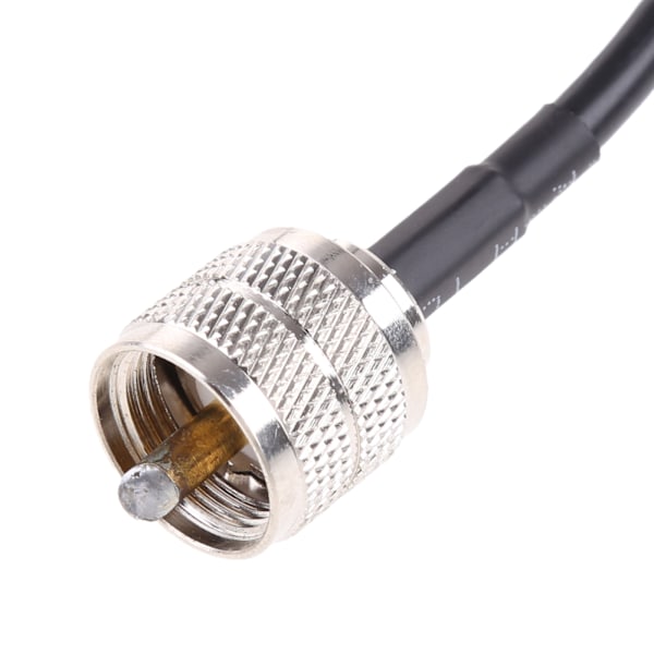 SMA - UHF -kaapeli SMA-uros - PL259-uros koaksiaalihyppyjohto vähähäviöinen RG58-koaksiaalikaapeli CB HAM -radiolle kannettava radioantenni
