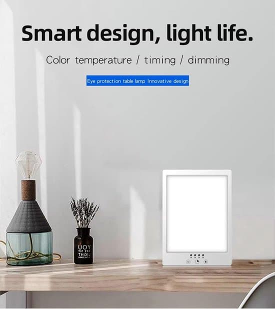 LED lysrør - Sterkt LED arbeidslys - Justerbar timer og tre lysmoduser - Hvit - Én stk