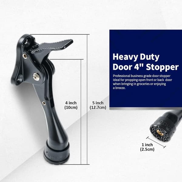 (2 sorte) 13,5 cm - One-click dørstopper kick-down - Møbeltilbehør