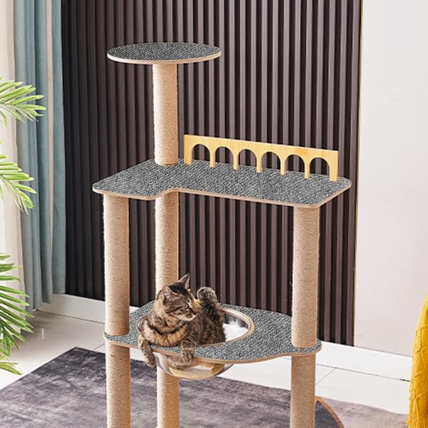 Selvklebende klorestativ-matte for katt, 40x200 cm, for klatrevegger, sofaer, lek og møbelbeskyttelse