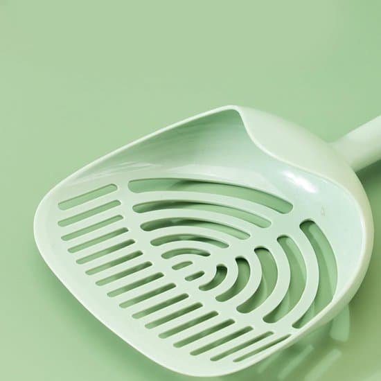 ING Grøn Foldbar Katteskovl – PC Plast – 40 × 15 cm – Nem at Samle – Hygiejnisk og Holdbar