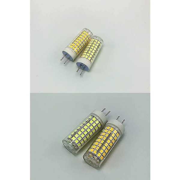 10W Dimbar G4 LED-lampa (motsvarande ersättning för 100W halogenlampa) Varmvit LED-majslampa 3000K, lämplig för familjens vardagsrum och sovrum