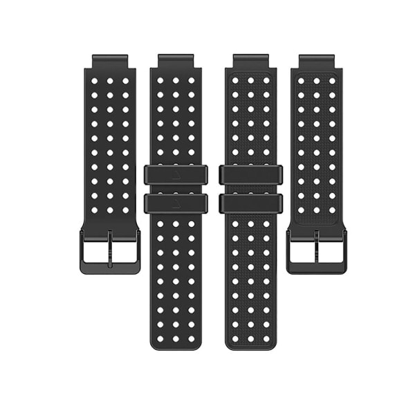 Garmin Approach S20 -kellohihna - Musta silikoninen vaihtohihna älykellolle