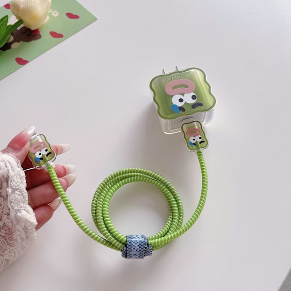 DIY-kabelbeskyttelse Laddesladdbeskyttelse - Datakabel 20W Lader For iPhone