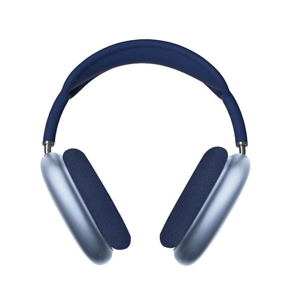 Headphones Wireless noise-cancelling music Headphones Headphones metallic blue