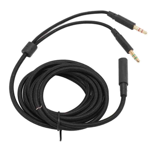 Lavtab Headphone Adapterkabel Headset Splitter Adapterkabel Til Kingston HyperX Cloud Stinger Cloud Mix Cloud Alpha Elik