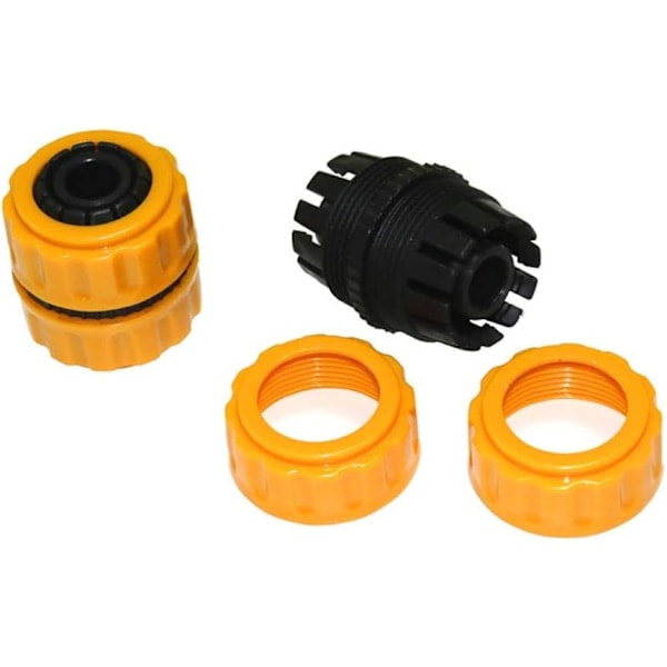 Slange Reparationskit - 1/2 Tommer Dobbelt Have Slange Connector - Nem og Holdbar Reparationsløsning