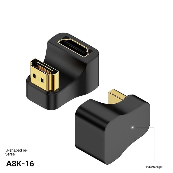 Hdtv-honadapter som stöder Uhs2.1 Multifunktionell bärbar Hd 8k@60hz U-typ Hdtv-adapter med Li([HK])