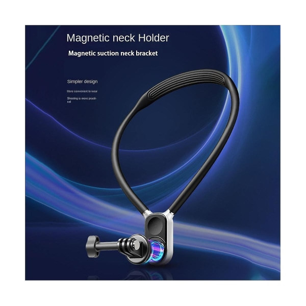 Silikone Halsmontering til Hero 11 10 9 8 Action Ergonomisk Montering Størrelse L([HK])