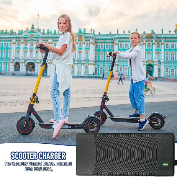 Lader til Xiaomi M365, 42V 2A el-scooterlader, hurtig batterilader