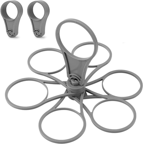 Bärbara mugghållare (2-pack, grå), rymmer 6 vattenflaskor, perfekta att bära med sig under evenemang och föreställningar.