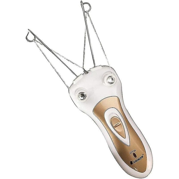 Elektrisk Ansigtshårfjerner til Ansigtshår Bomuldstråd Epilator Genopladelig Epilator Skraber