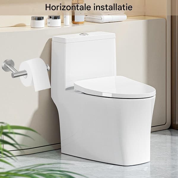 304 Rustfrit Stål Rund Vægmonteret Toiletpapirholder, Multifunktionel til Badeværelse og Køkken
