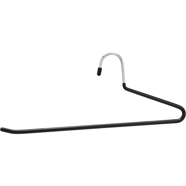Lätta hängande byxhängare 10-pack krom