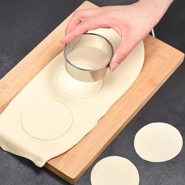 Cookie Cutter Tøffelring Brødbageform Kageform Brødform med Cookie Cutters Rustfrit Stål Cookie Cutters 12-dele Cookieforme - Bento