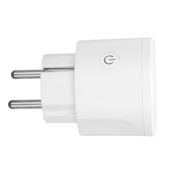 Smart WiFi-stikkontakt 16A med timerfunktion, stemmestyring, fjernbetjening - EU-stikkontakt AC 100-240V