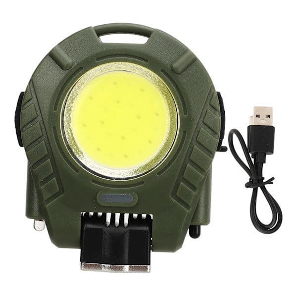 LED-klipslampe til hat med flaskeåbner COB nøglering arbejdslys til udendørs campingbelysning nødsituation