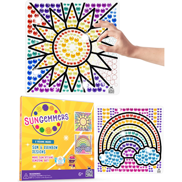Suncatcher Diamantkonst Målningsset för Barn 6-12 År - Påskpresenter för Barn