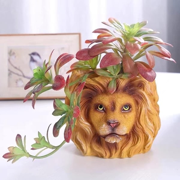 Lion Betong Blomsterpotteformer Epoxyformer