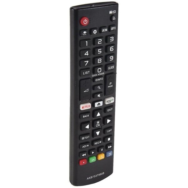 Erstatningsfjernkontroll AKB75375608 for LG TV [DB] svart