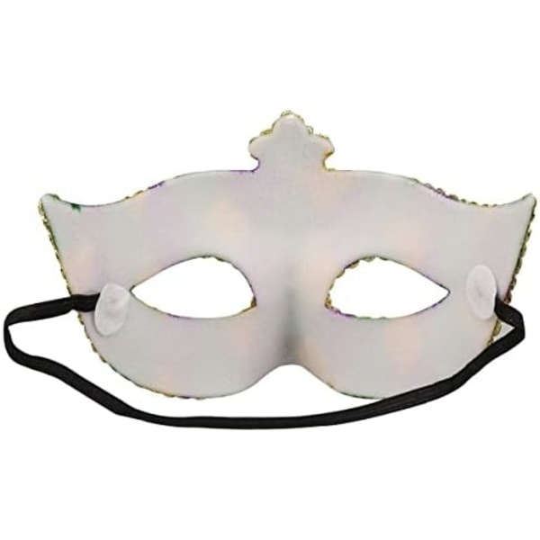 Maskerademaske Venetiansk Festmaske Halloweenmaske Kostymer Mardi Gras Maske St Patricks Day Festartikler