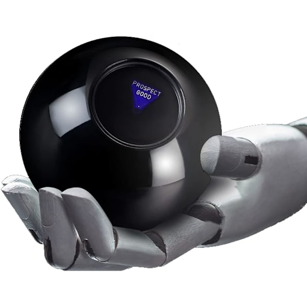 Magic 8-Ball, Mystisk 8-Ball Retro Edition Spåkula med Flytande