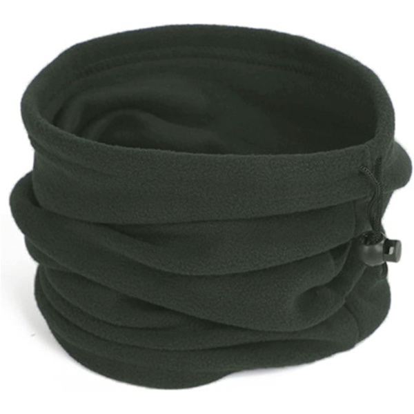 Rød Vinter Polar Fleece Bjergbestigning Halsrør, Varmt og Blødt Halsvarmer til Mænd og Kvinder, Perfekt til Udendørs Camping og Sport Green