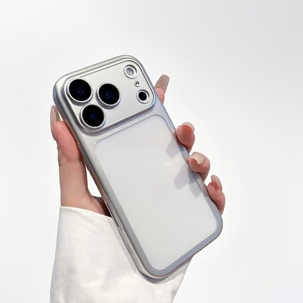 iPhone 17 telefoncover, sølv