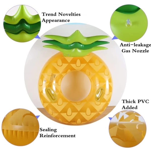 Pool Float Oppustelige Legetøj - Kæmpe Ananas F
