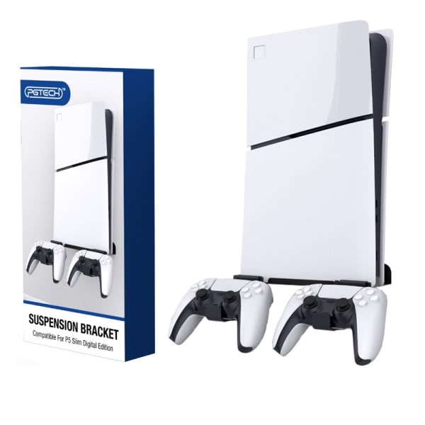 Väggmonterat stativ för PS5 Slim On Wall Space Saver Easy i svart