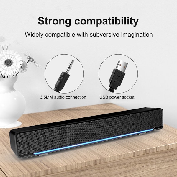 Computerhøjttalere Desktop Subwoofer Notebook Multimedia