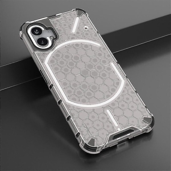 Transparent Honeycomb Armor-fodral Kompatibelt med Nothing Phone 1