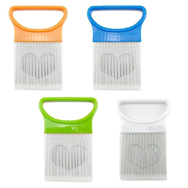 4 pieces Onion holder Slicing vegetable Tomato holder Slicer