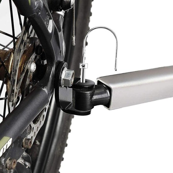 2 Sæt Burley Bike Hitch Cykeltrailer Kobling - Vinklet Monteringsadapter Kompatibel med 12,2 mm Cykeltrailere