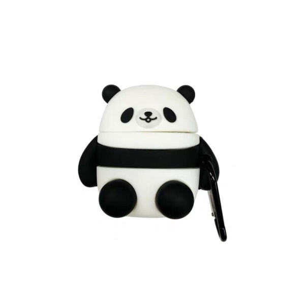 2 Søde Panda Par AirPods Etui Apple 1/2 Generation Bluetooth w