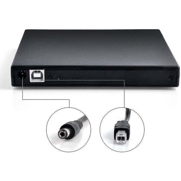 Ekstern USB-drev, DVD-drev, alt-i-én-maskine, CD-brænder