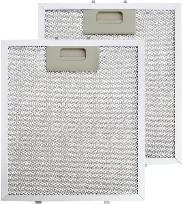 ING 2-delt Aluminium Mesh Emhætte Fedtfilter 260 x 230 mm, Køkkenventilationsfilter