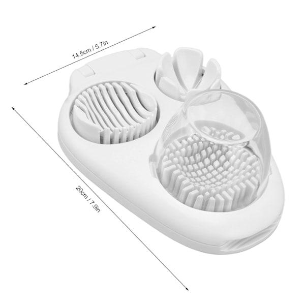 Äggskärare 3 skivpositioner Hårdkokt äggskärare Kökskärare för dekoration Sallad Sandwich