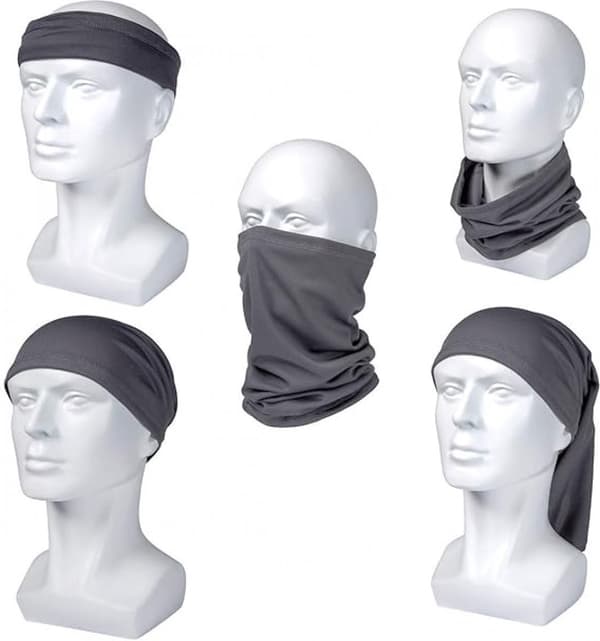 ING Halsduk - Hårband - Halssduk - 4-delars set