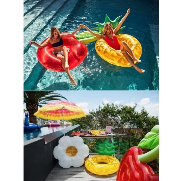 Pool Float Oppustelige Legetøj - Kæmpe Ananas F