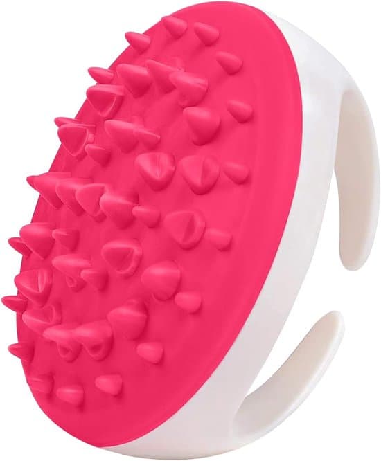 Massagebørste - Shampoo børste - Rensebørste - Kropsmassage - Pink