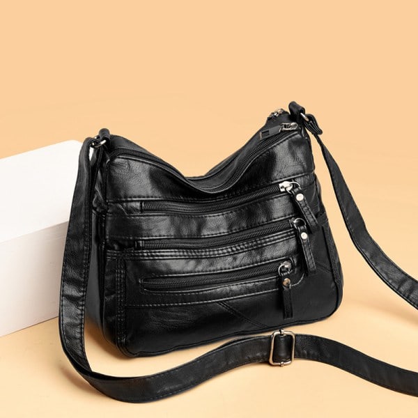 Naisten olkalaukku PU-nahkaa, Messenger-laukku, lompakko, naisten crossbody-laukku