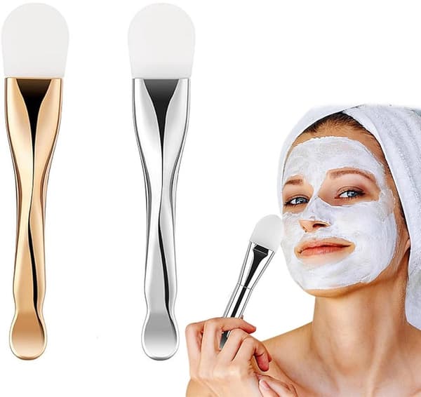 maskebørster - for påføring av ansiktskrem, lotion, leiremaske, ansiktskrem, gel.
